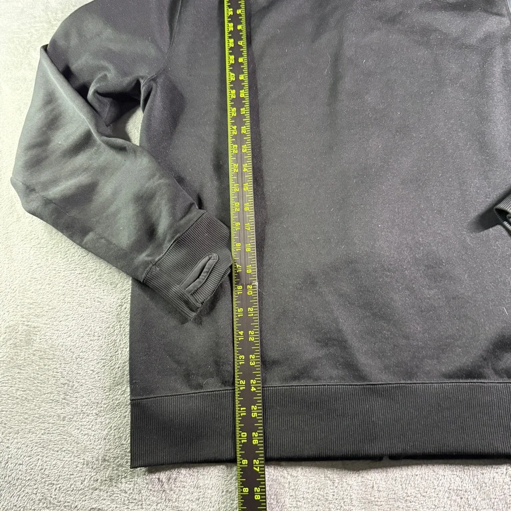 Oakley Fleece Lined Full Zip Track Jacket Mens Medium Black